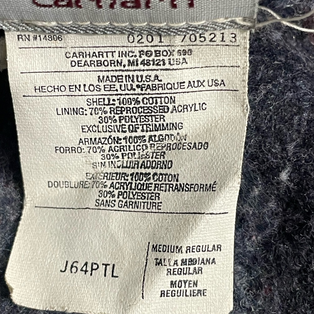 Vintage Carhartt Men's Jacket J64 - Picture 2 of 8